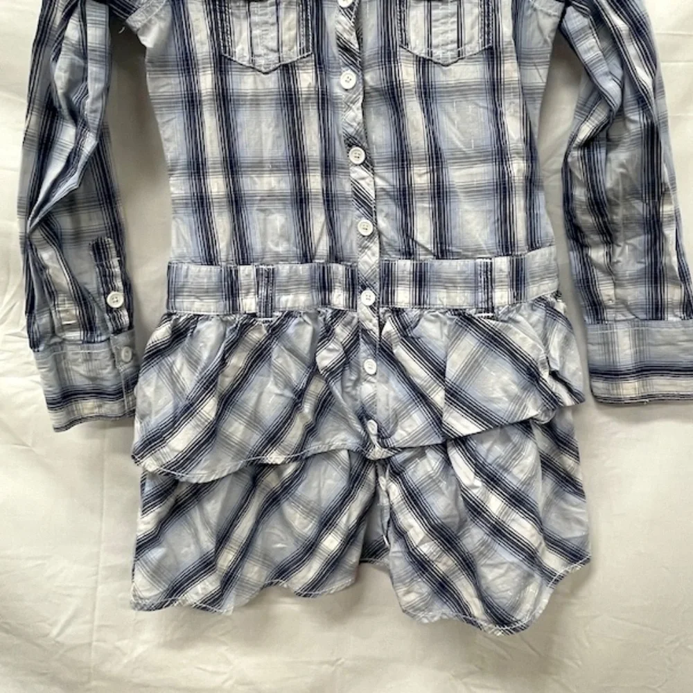 Justice blue white